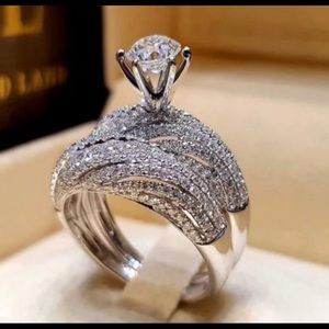 2pc stainless steel rings